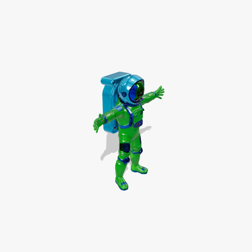 Emerald Space Suit model pack