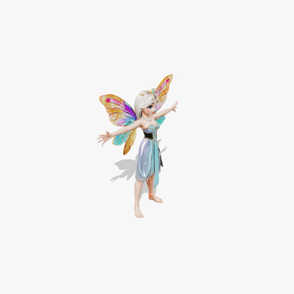 Fantasy Fairy Princess model pack