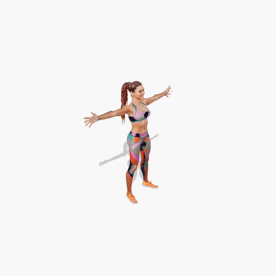 Vibrant Fitness Attire model pack
