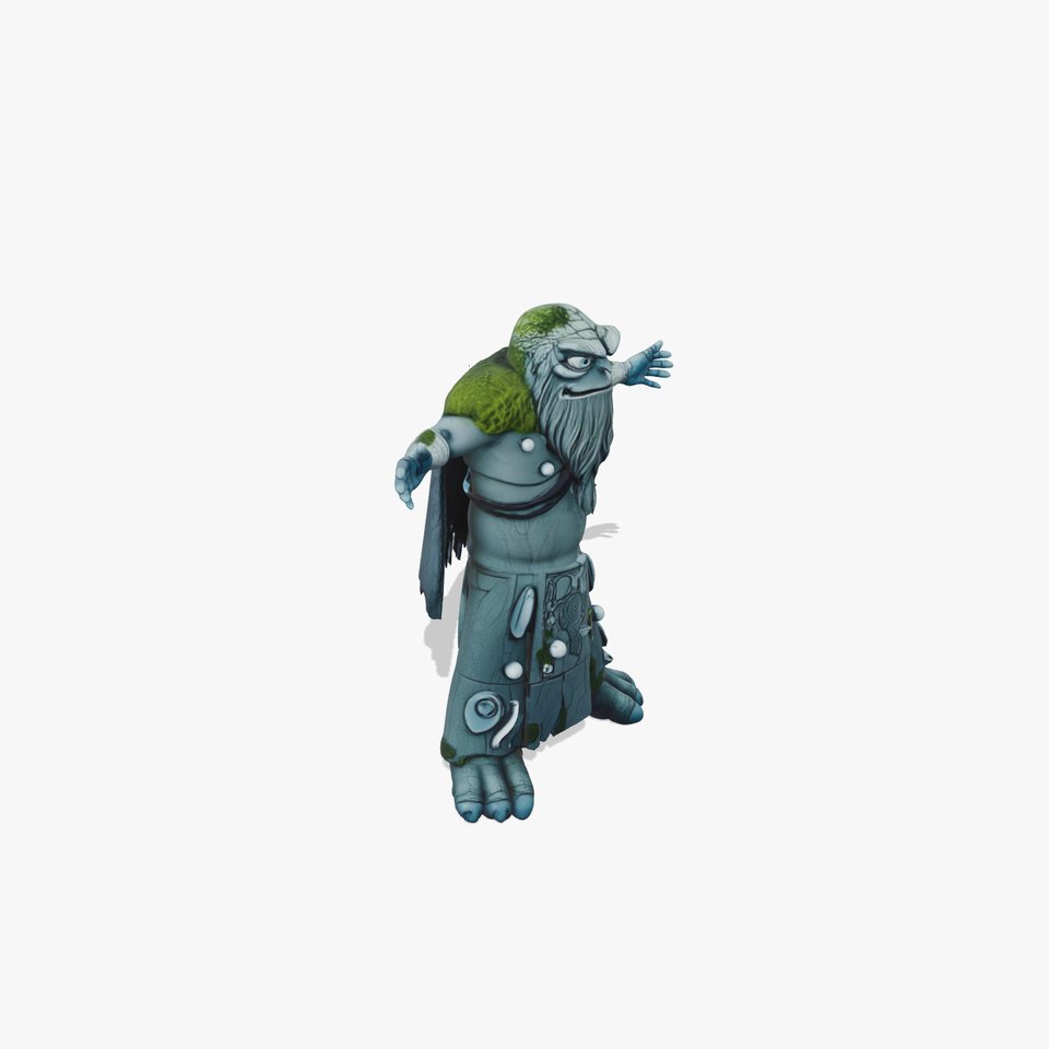 Ancient Stone Guardian model pack