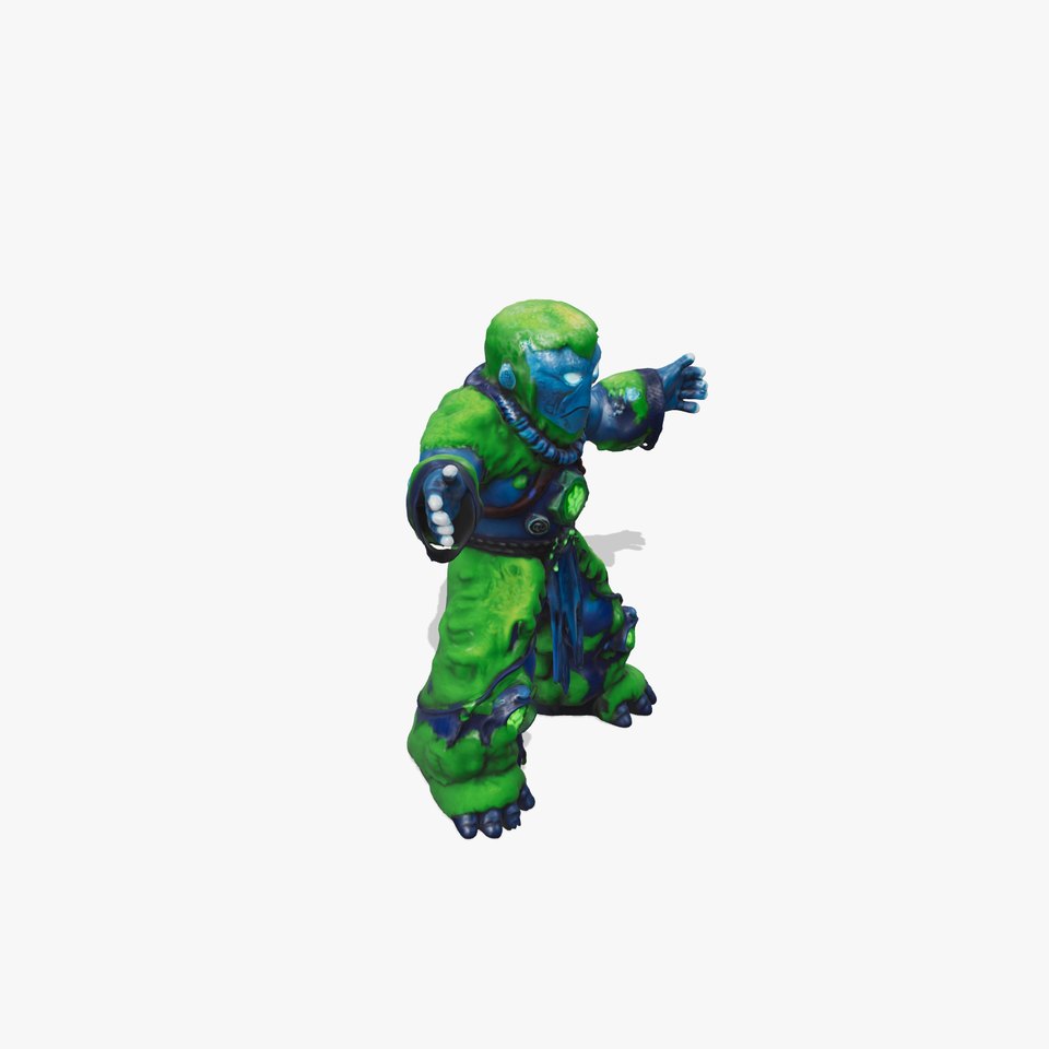 Moss Guardian Golem model pack