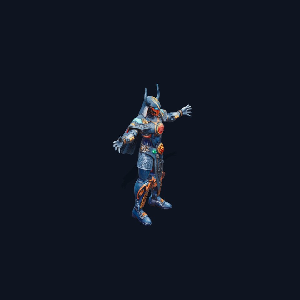 Mystic Warrior Armor model pack