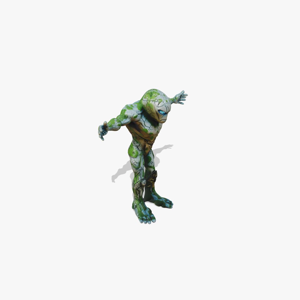 Mystic Stone Creature model pack