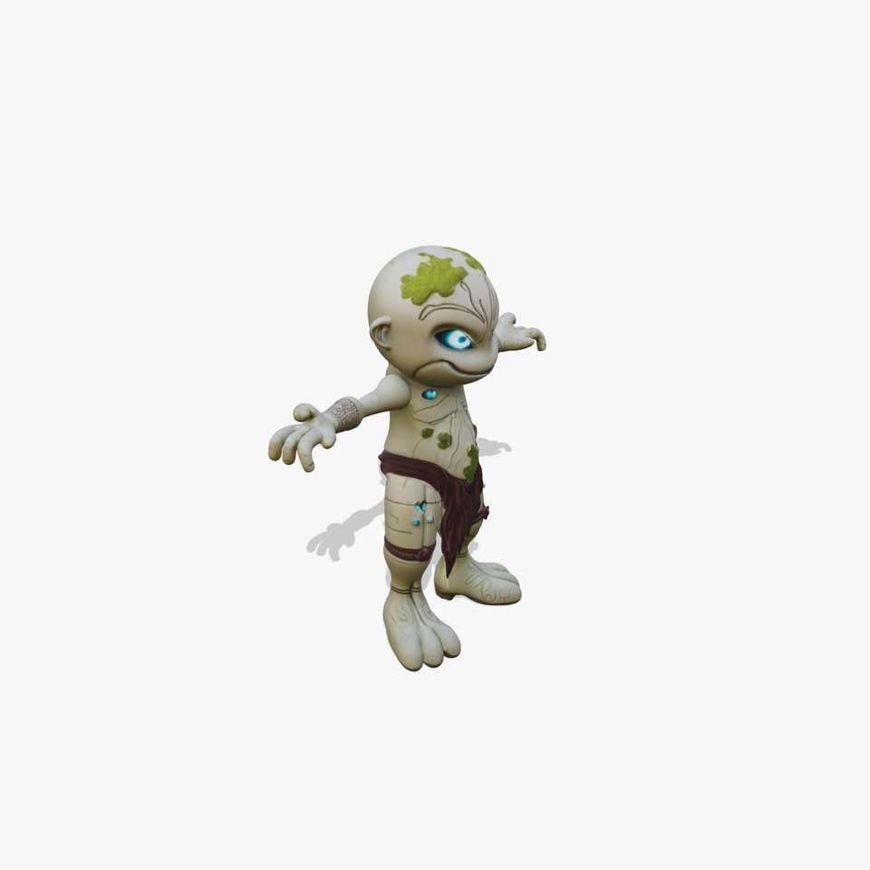 Mystical Stone Golem model pack