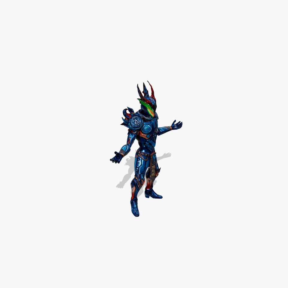 Mystic Warrior Armor model pack