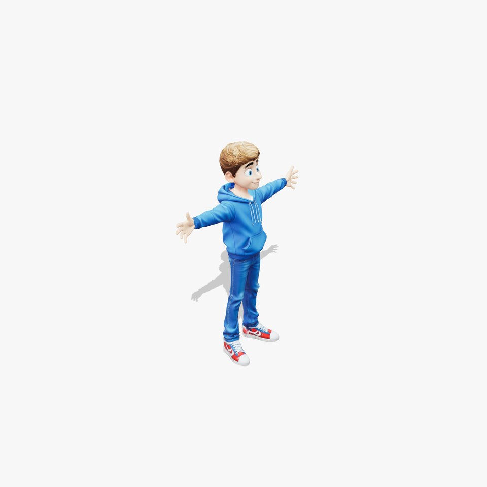 Casual Hoodie Character model pack