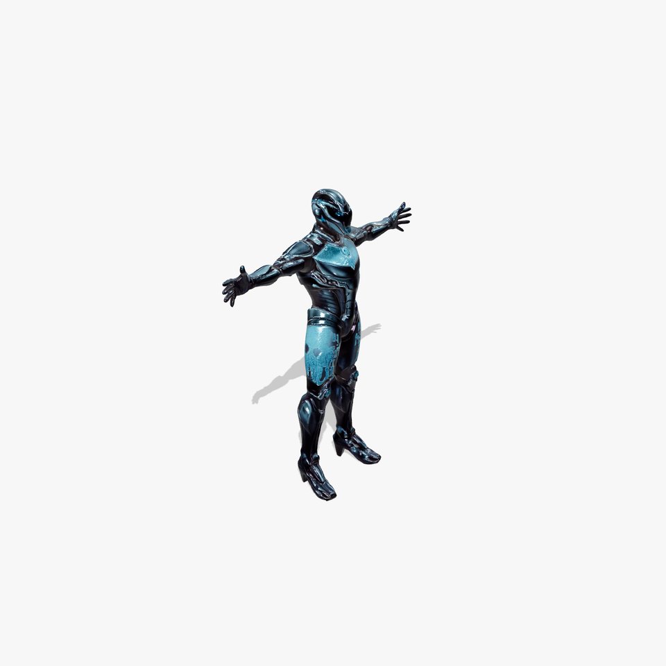 Futuristic Combat Armor model pack