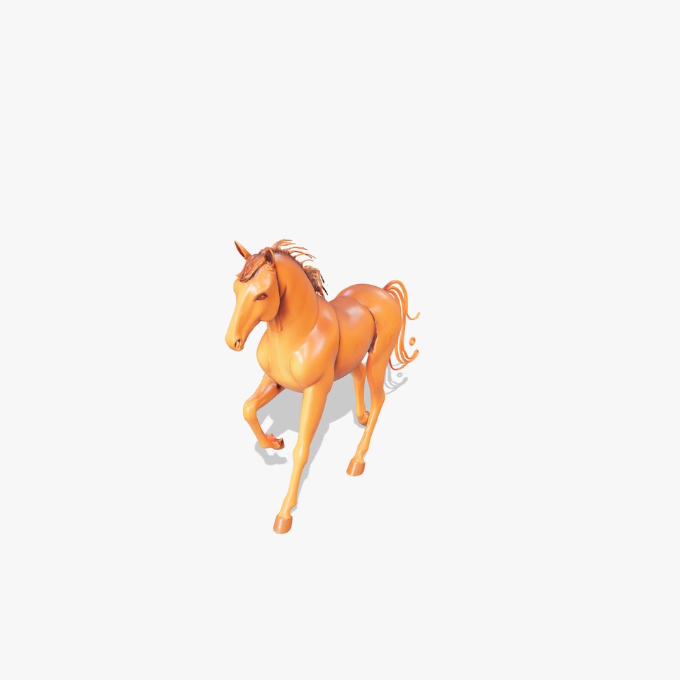 Elegant Chestnut Horse model pack
